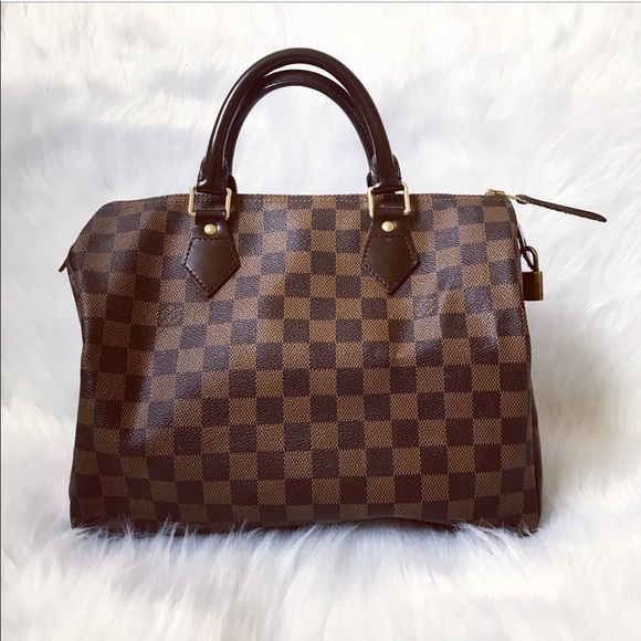 Louis Vuitton Handbags - LOUIS VUITTON Damier Ebene Speedy 30